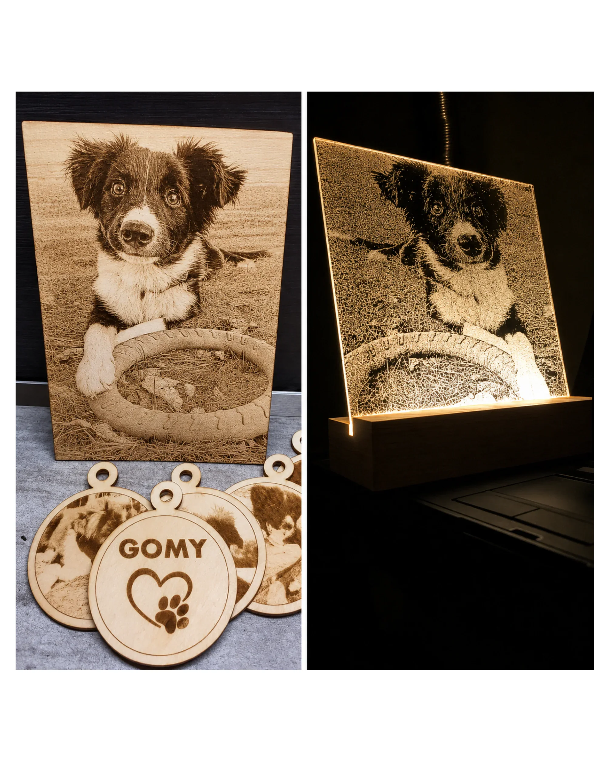 Kolekce personalizovaných výrobků s motivy domácích mazlíčků
