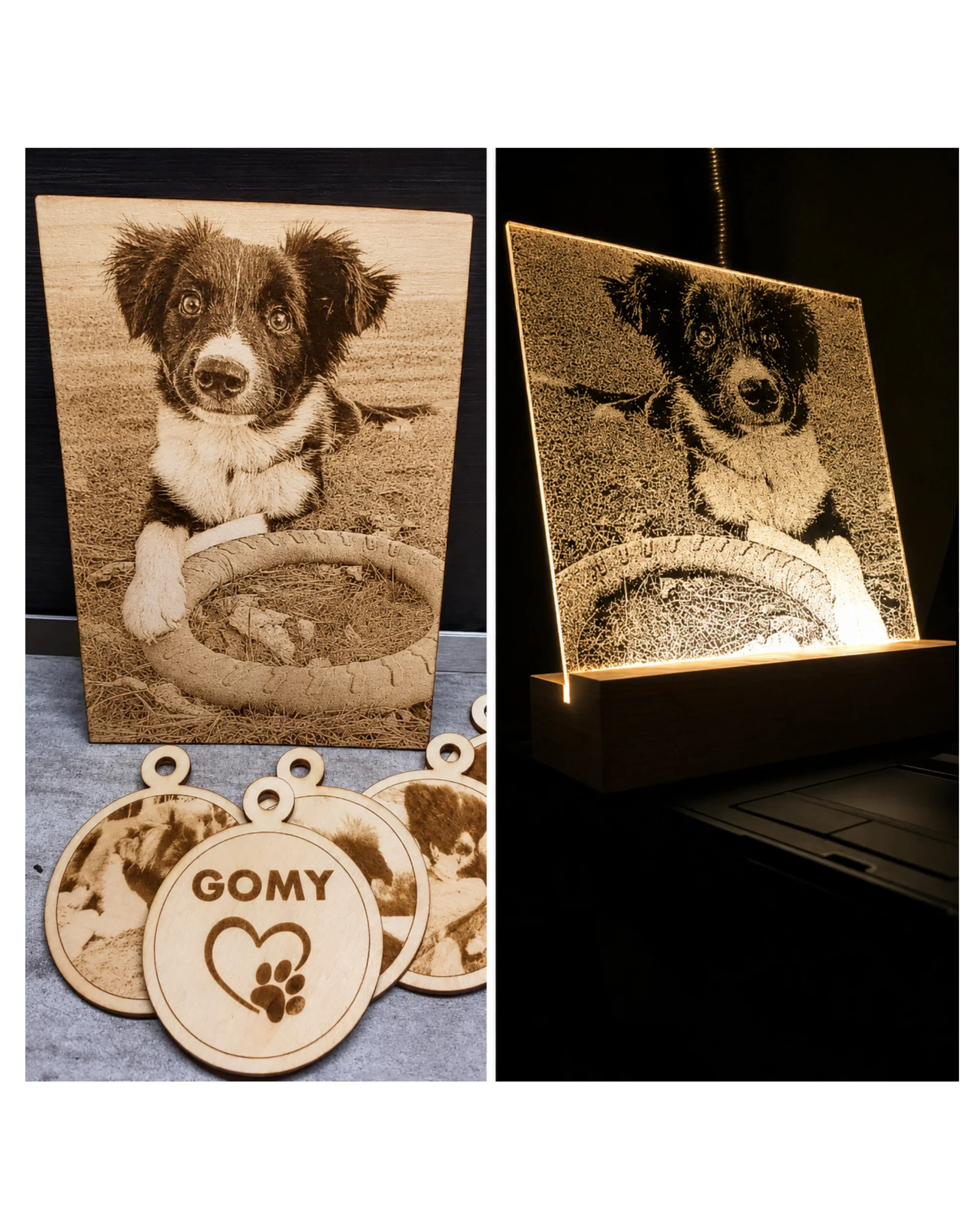 Kolekce personalizovaných výrobků s motivy domácích mazlíčků